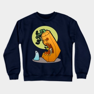 Pumpkin Ghost Crewneck Sweatshirt